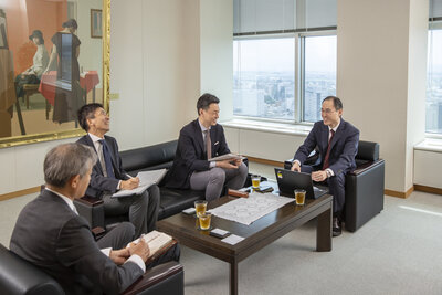 株式会社インテック インタビュー風景